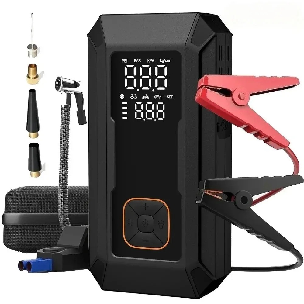 Portable Jump Starter - Jump Starter with Air Compressor, 3000A