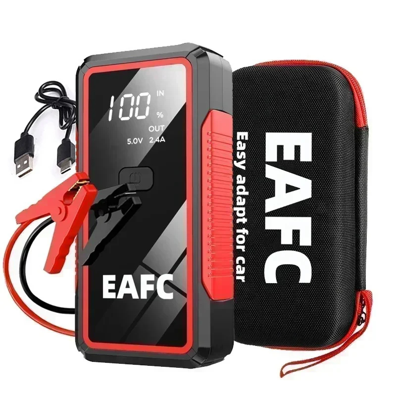 Portable Jump Starter - EAFC 12V Car Jump Starter Power