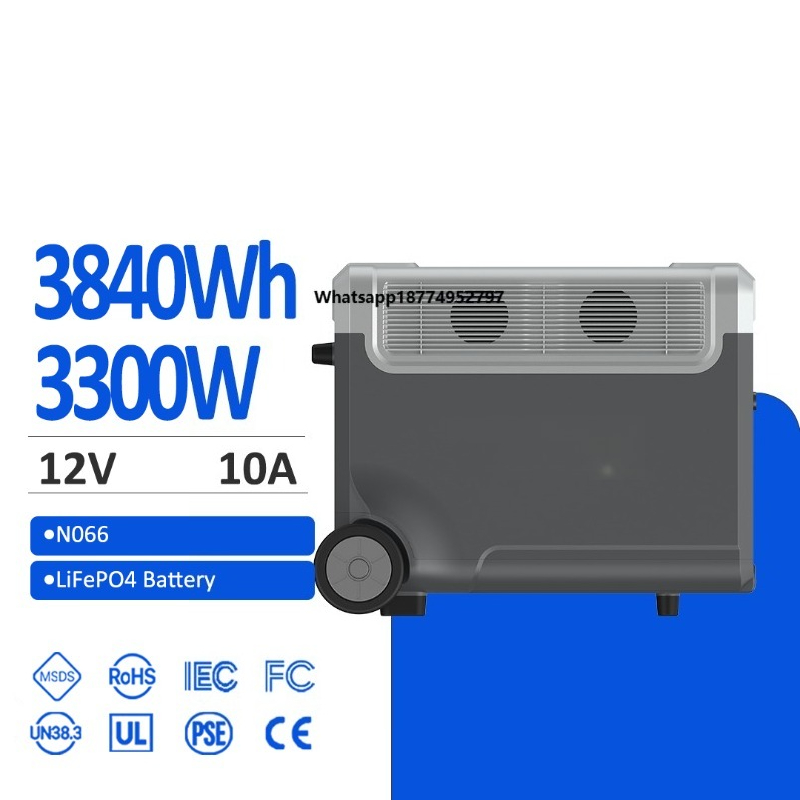 Portable Jump Starter - SAMAS 3840wh3300W Portable Energy Station with
