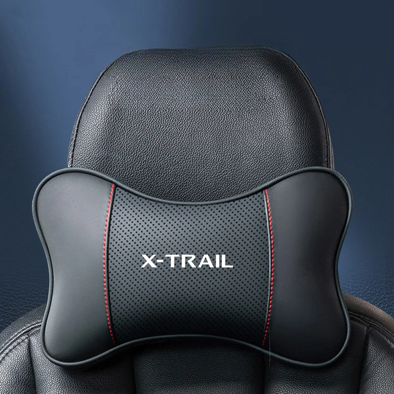 Car Accessories Nissan Xtrail - 1Pcs Car Seat Headrest Auto Logo