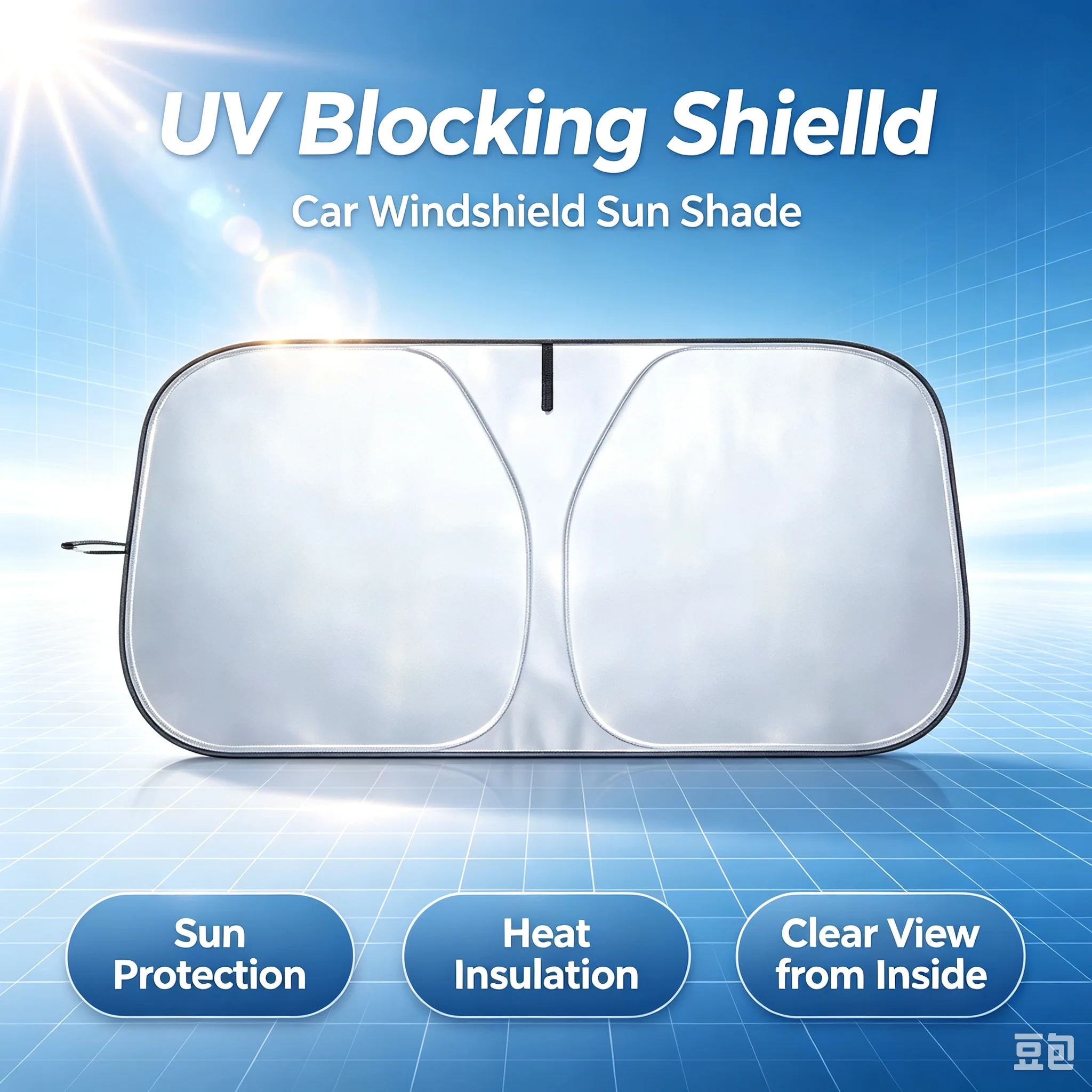 Car Accessories Gifts - Car Front Window Sunshade UV Protection