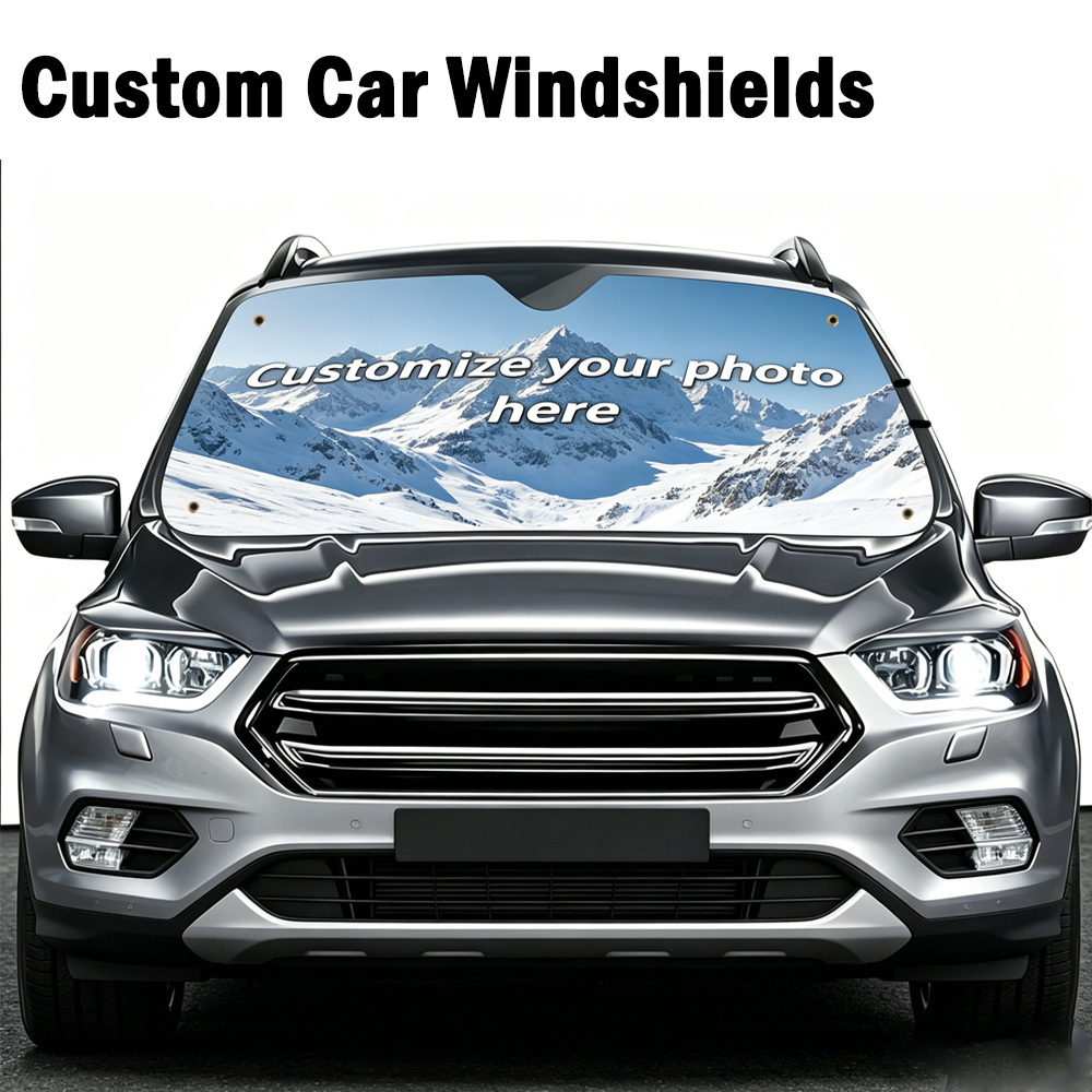 Car Accessories Gifts - Personalized Car Sun Visor with Your