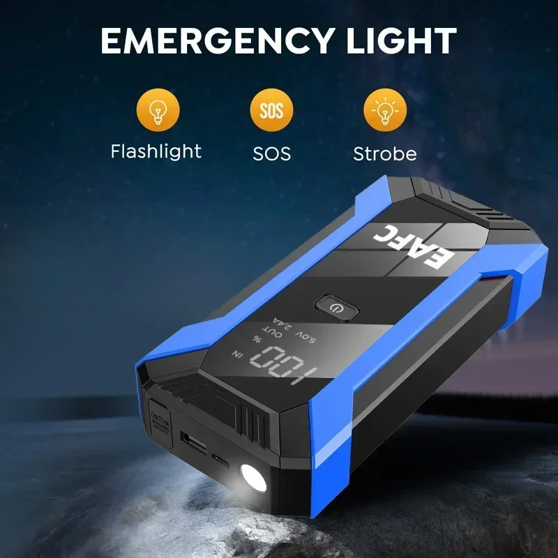 12V Car Jump Starter 1200A Out - Portable Jump Starter 评论和价格