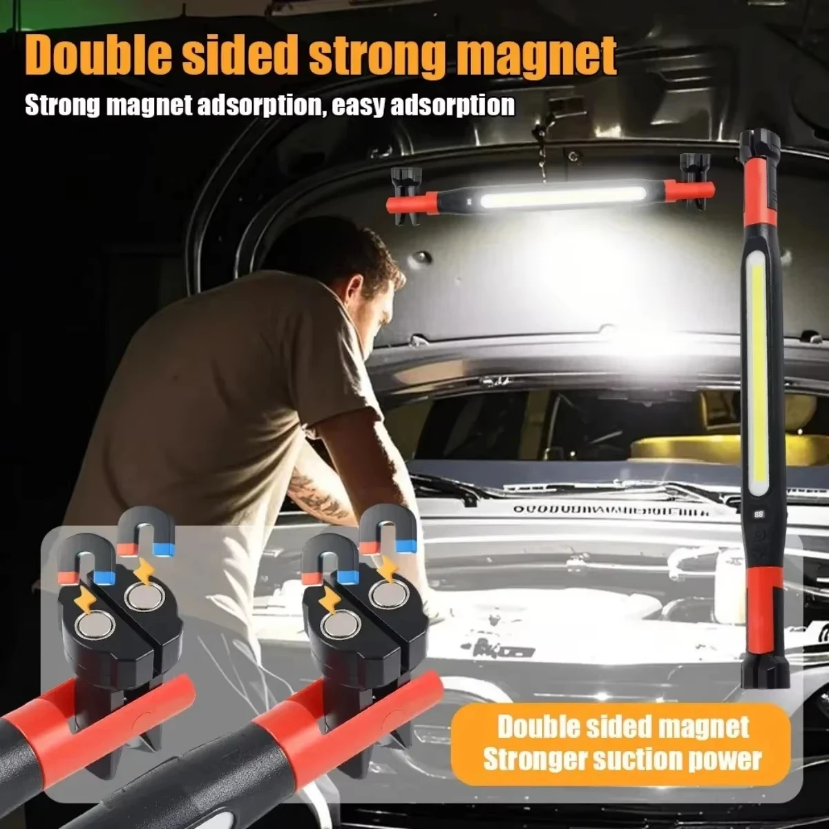 High Lumen Rechargeable LED Wo - Car Accessories Hanging 评论和价格