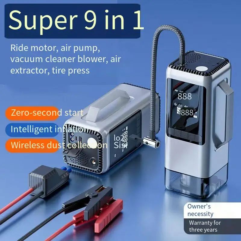 Portable car jump starter inte - Portable Jump Starter 评论和价格