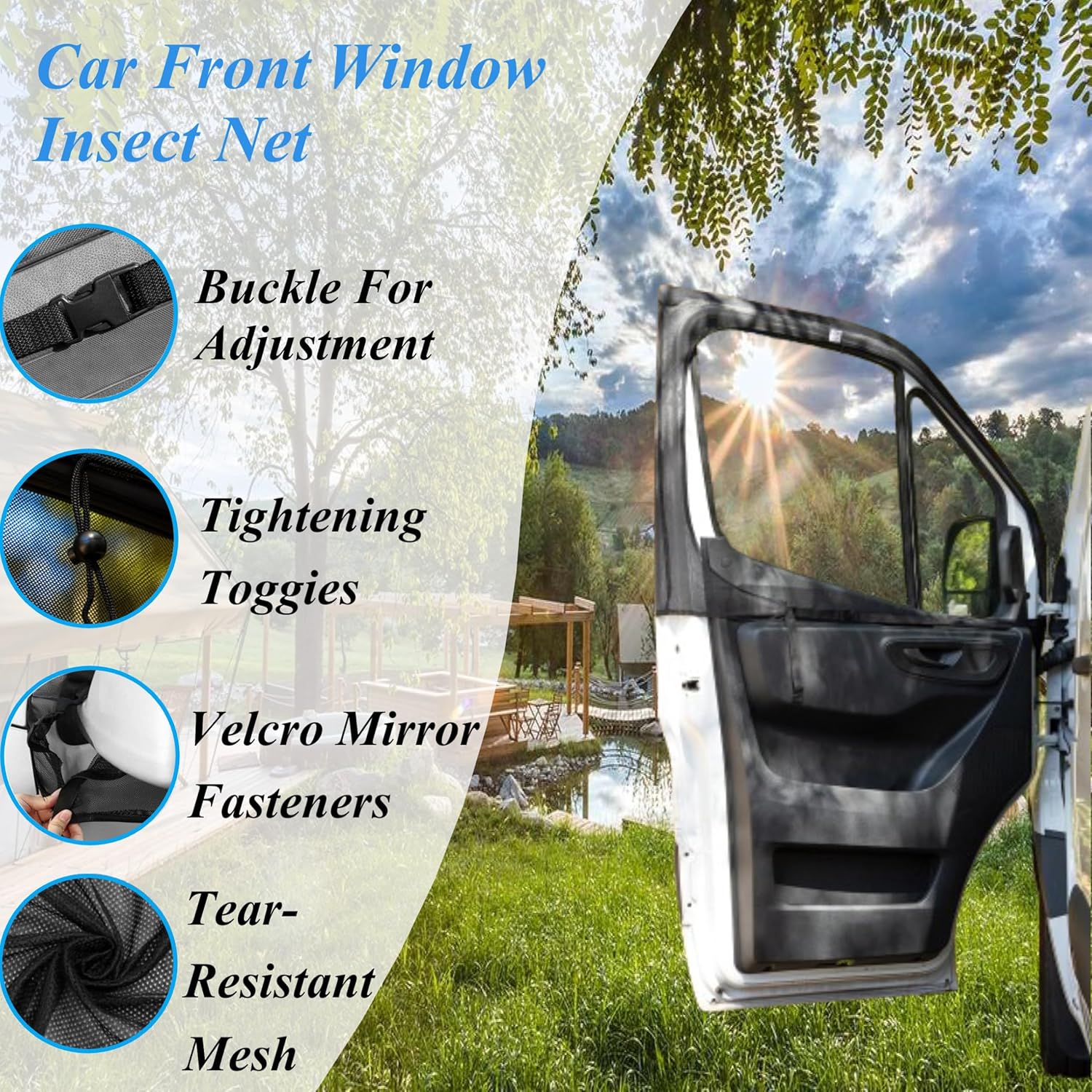 2pcs Universal Motorhome Windo - Car Accessories Gifts 评论和价格