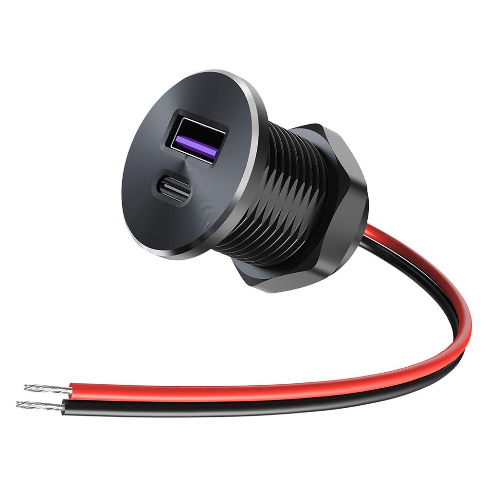 Mini Car Charger Dual Fast Cha - D.A.D Car Accessories 评论和价格