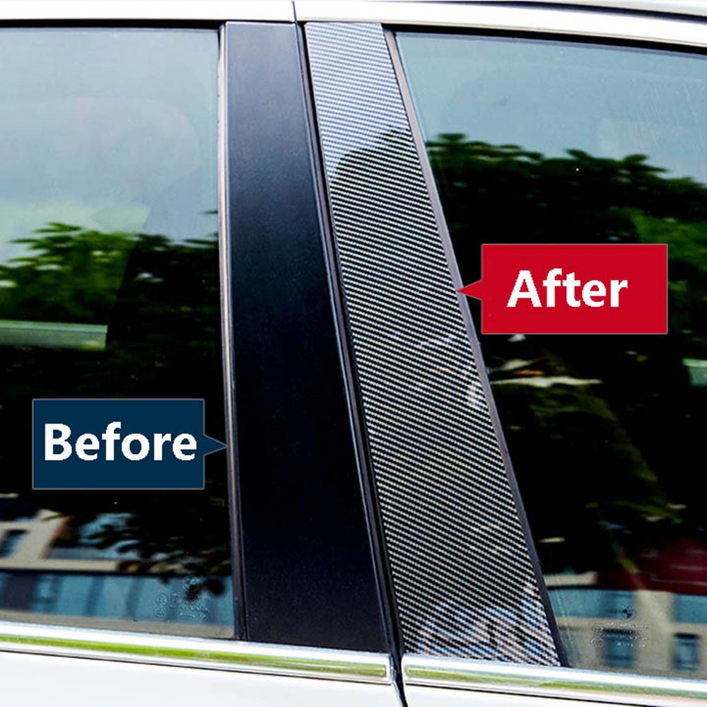 6Pcs Car Pillar Posts Door Win - Car Accessories Nissan Xtrail 评论和价格