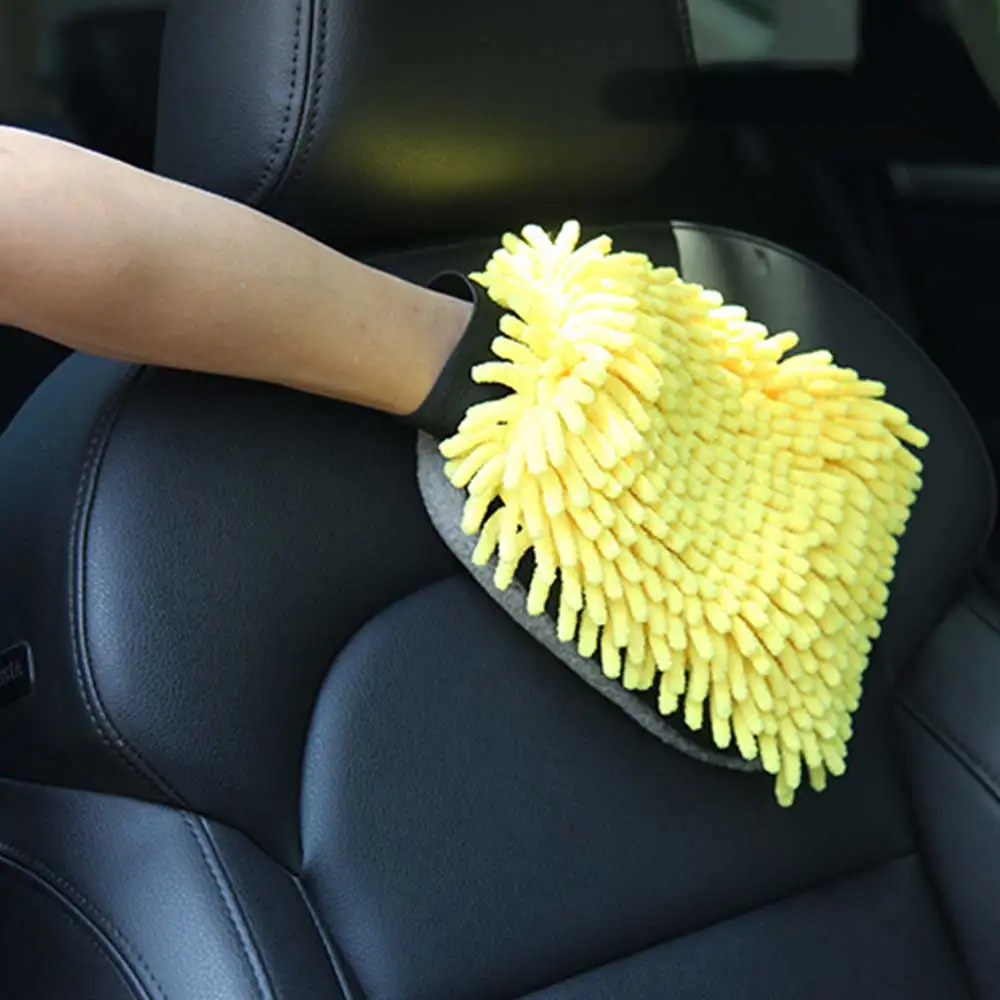 Car Wash Glove Coral Mitt Soft - Car Detailing Brush 评论和价格