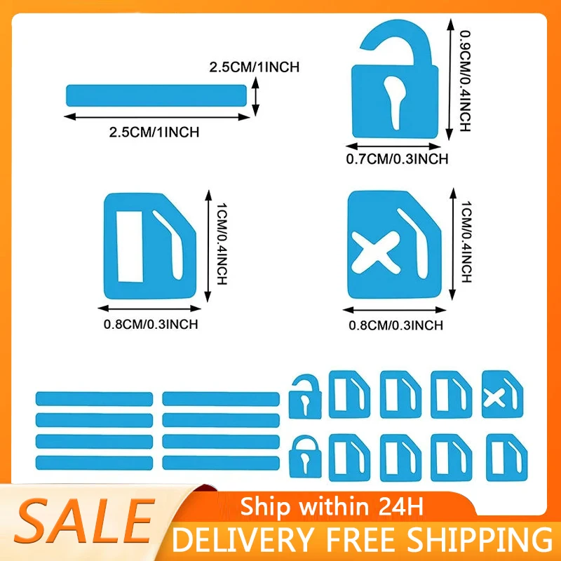 18pcs Car Window Control Butto - Car Accessories Inside 评论和价格