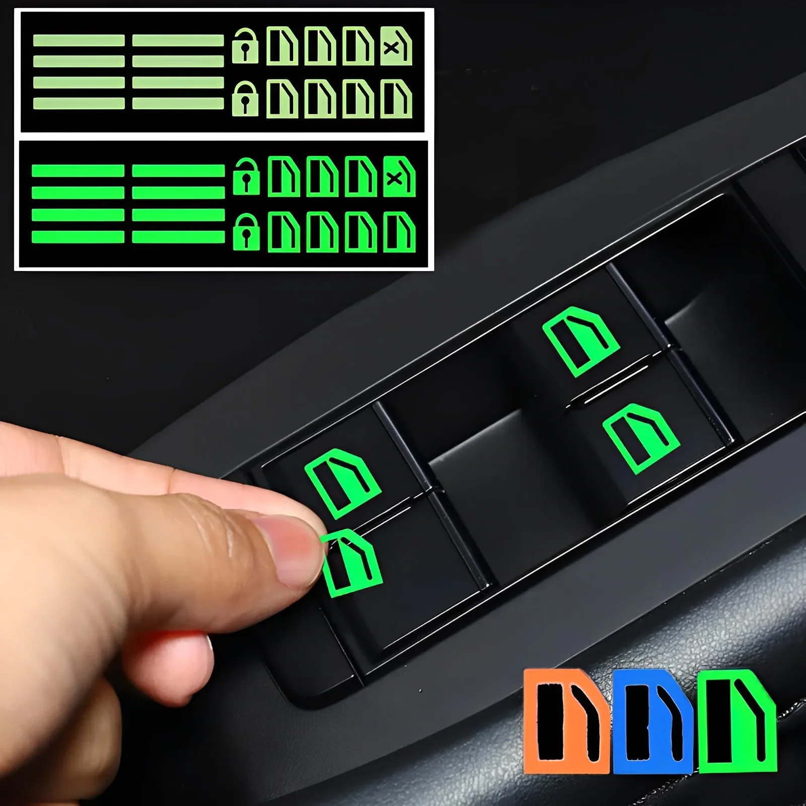18pcs Car Window Control Butto - Car Accessories Inside 评论和价格