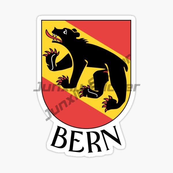 BERN SWITZERLAND Flag Car Stic - Car Accessories Usa 评论和价格