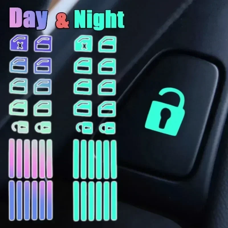 1 Set Glow-in-the-Dark Car But - Car Accessories Inside 评论和价格