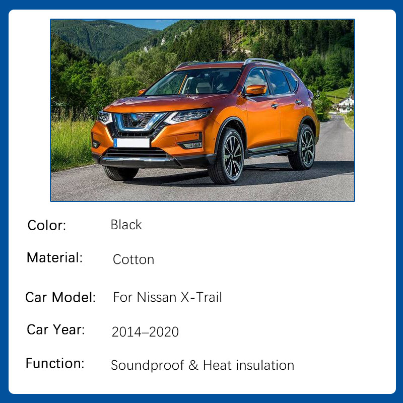 Car Engine Hood Pads For Nissa - Car Accessories Nissan Xtrail 评论和价格