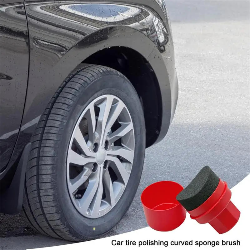 Car Tire Waxing Sponge Car Wax - Car Detailing Brush 评论和价格