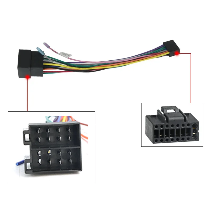 16 Pin To ISO Universal Power  - Car Accessories Usa 评论和价格