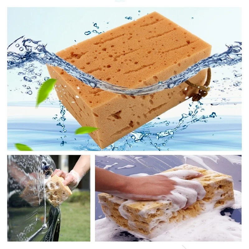 Car Washing Sponge Large Honey - Car Detailing Brush 评论和价格