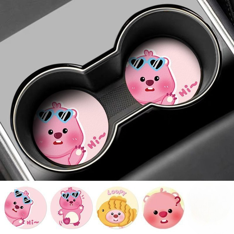 Loopy Creative Cartoon Car Coa - Car Accessories Inside 评论和价格
