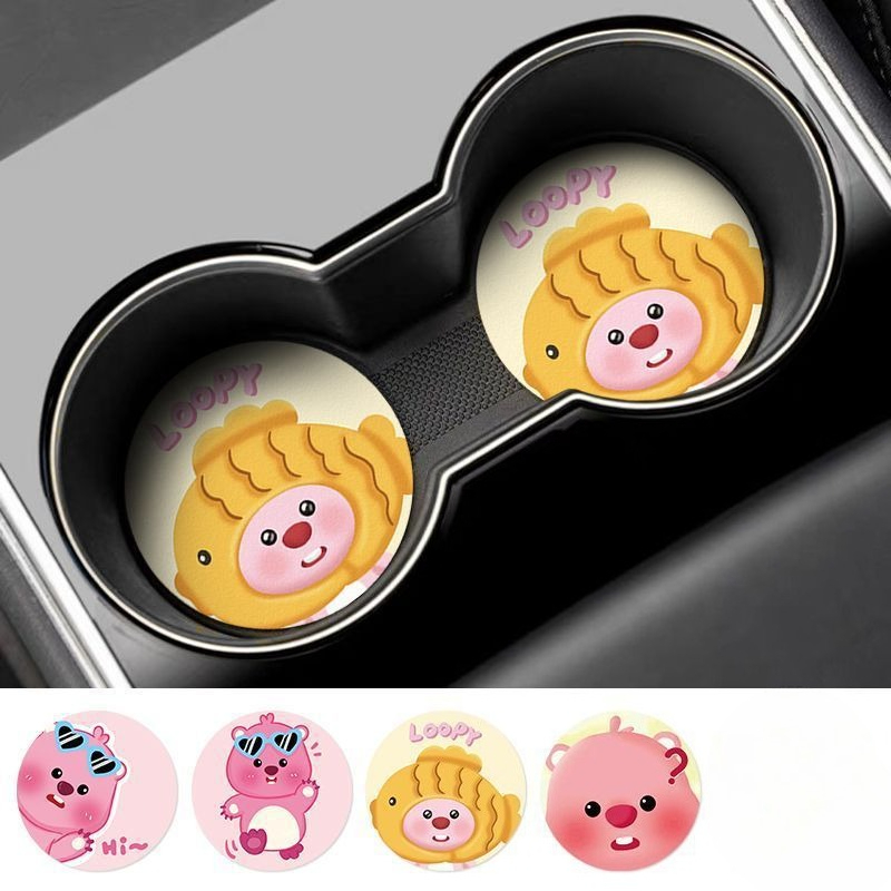 Loopy Creative Cartoon Car Coa - Car Accessories Inside 评论和价格