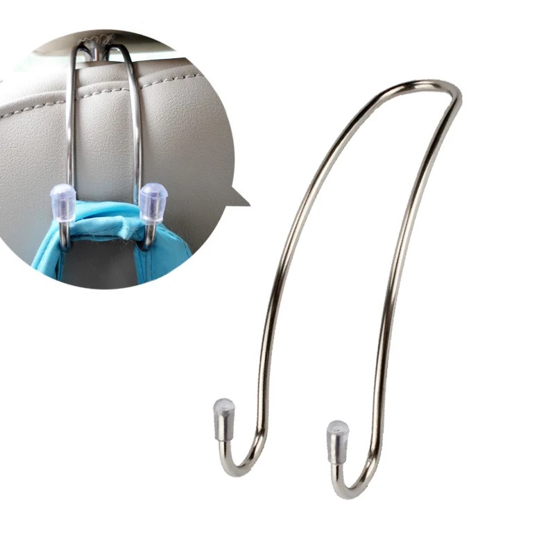 2pc/set Metal Car Seat Hook Au - Car Accessories Hanging 评论和价格