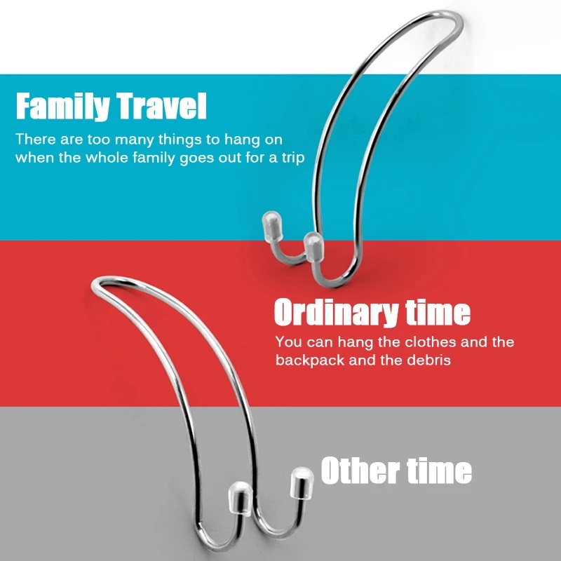 2pc/set Metal Car Seat Hook Au - Car Accessories Hanging 评论和价格