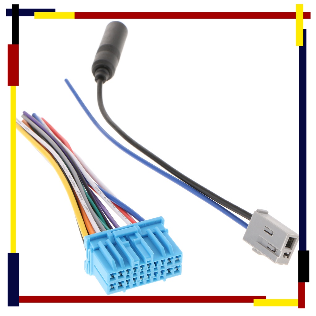 Car Stereo Radio ISO Wire Harn - Car Accessories Usa 评论和价格