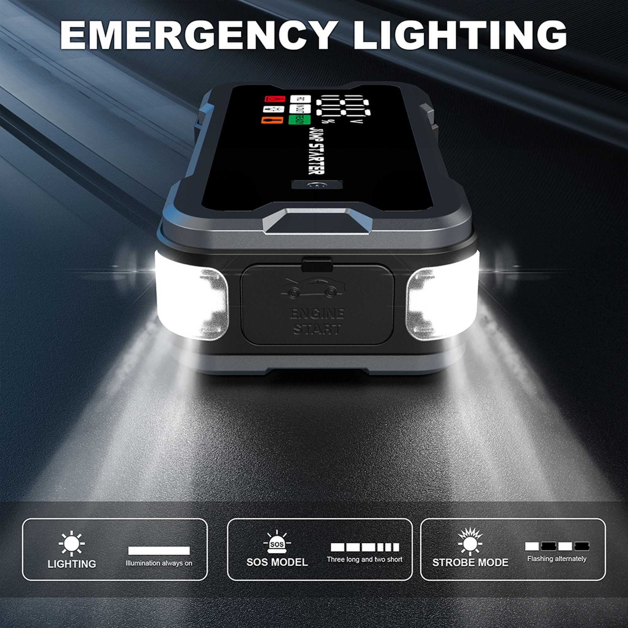 4000A Car Jump Starter ,Portab - Portable Jump Starter 评论和价格