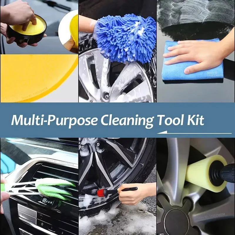New Car Detailing Brushes Kit  - Car Detailing Brush 评论和价格