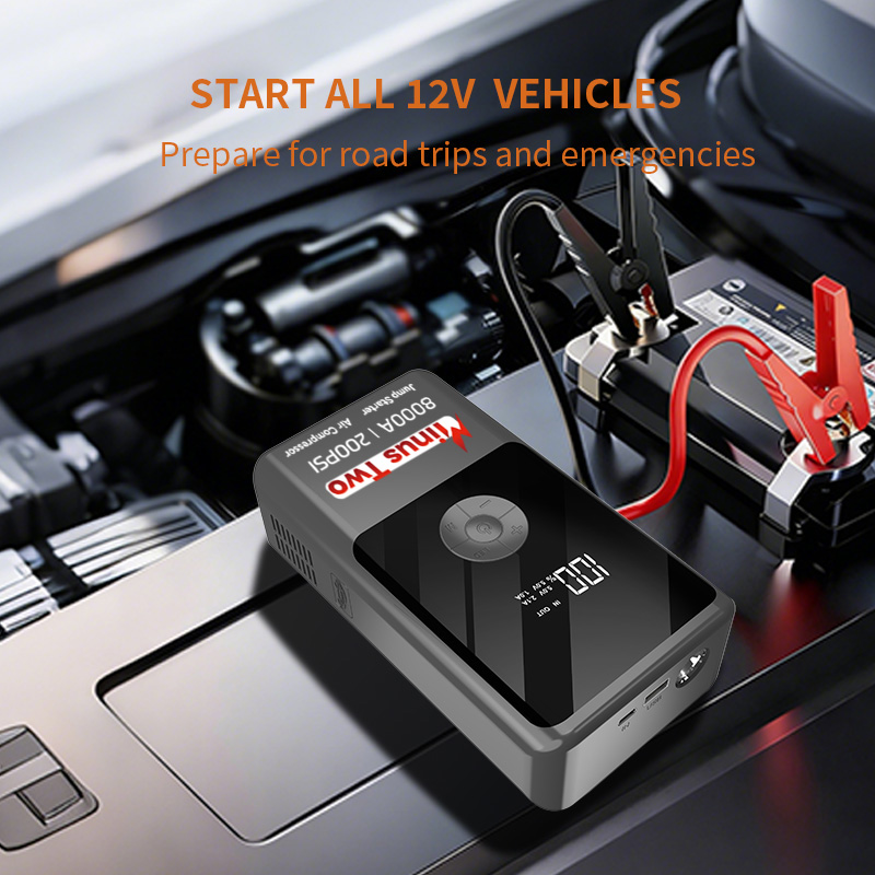 Digital Display Smart Jump Sta - Portable Jump Starter 评论和价格