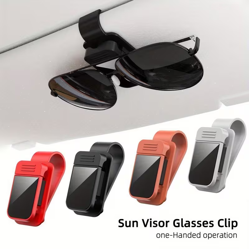 Sun Visor Sunglasses Holder fo - Car Accessories Interior 评论和价格
