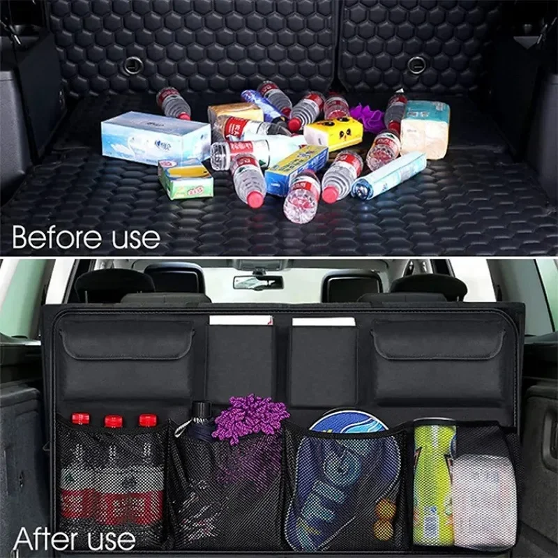 Car Rear Racks Storage Bag Net - Car Accessories Hanging 评论和价格