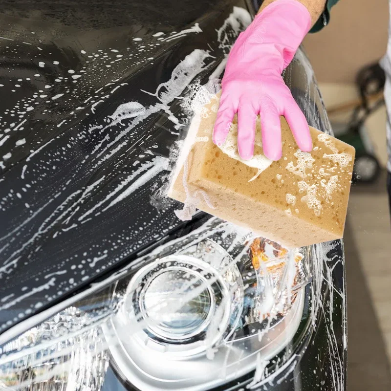 Car Washing Sponge Large Honey - Car Detailing Brush 评论和价格